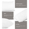 Giselle Bedding Goose Feather Down Twin Pack Pillow