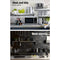 Stainless Steel Wall Shelf Kitchen Shelves Rack Mounted Display Shelving 600mm